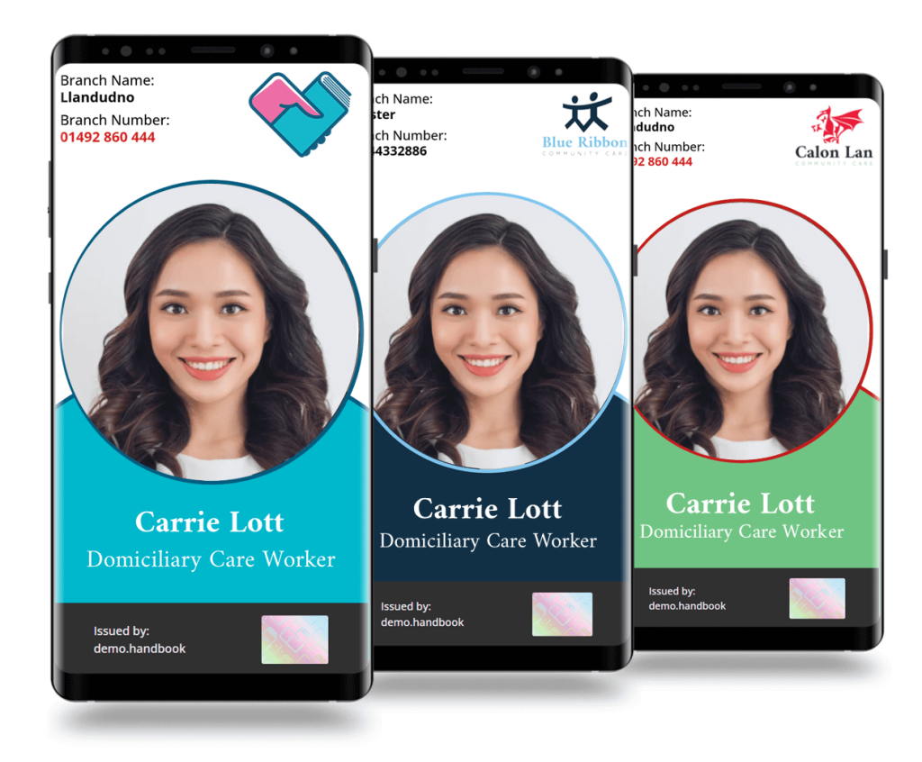 The Care Handbook - Care Worker's ID badge